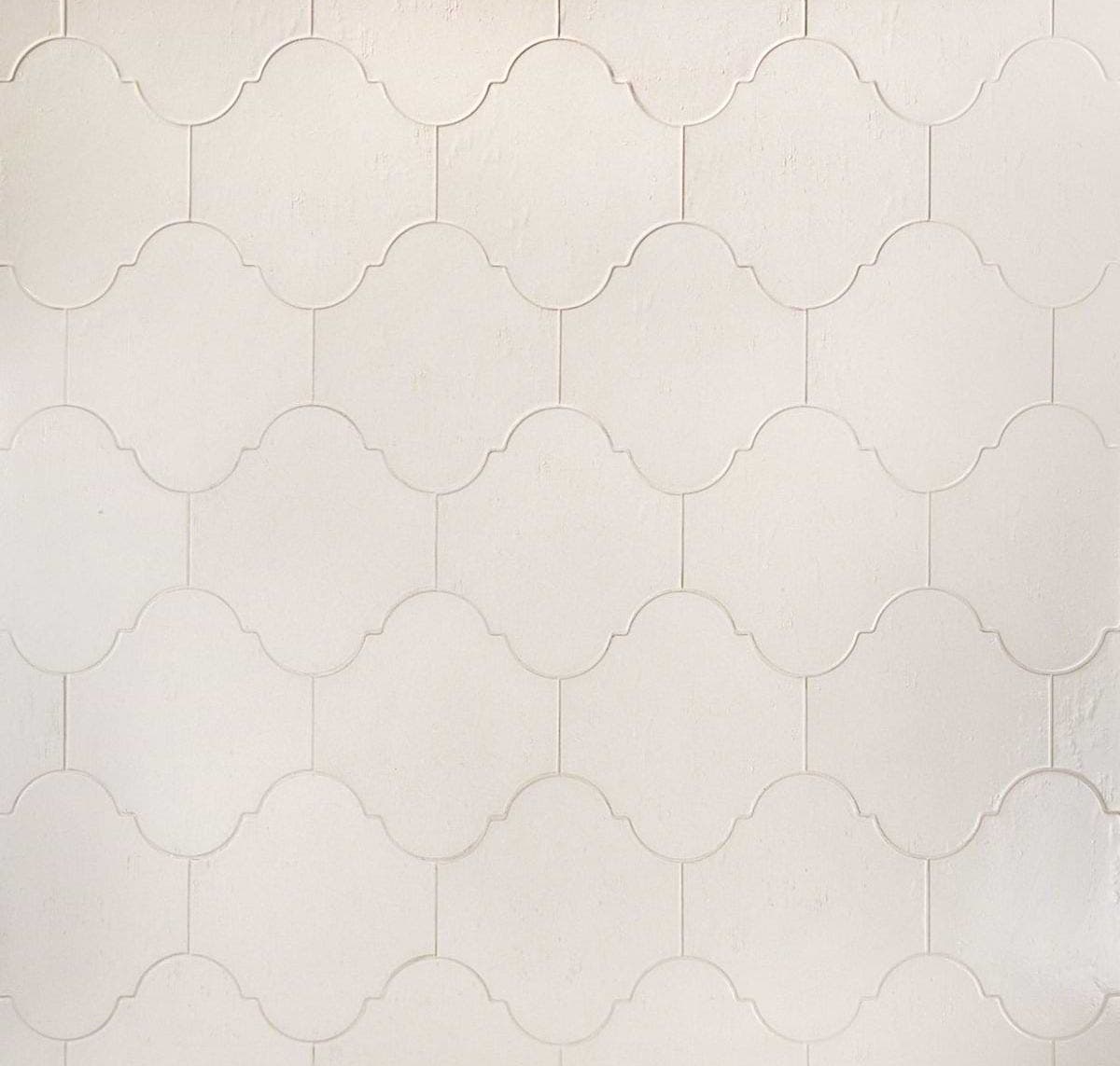 Cavallo 8" x 10" Arabesque Glossy Porcelain Tile