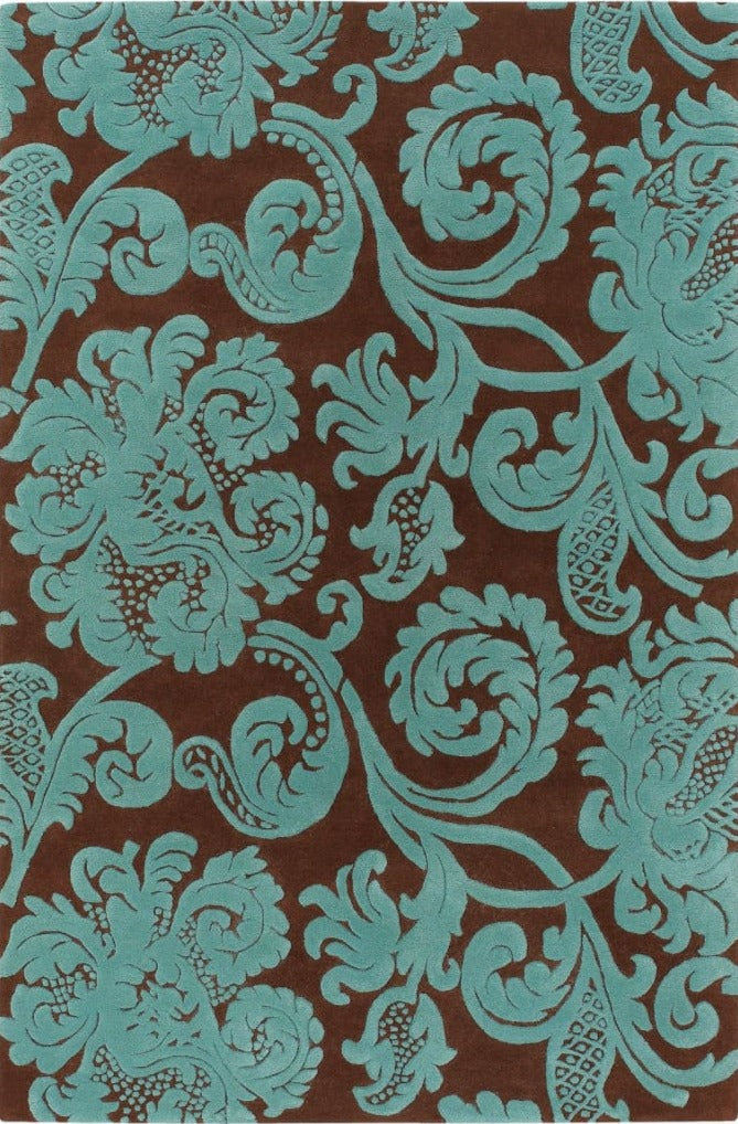Chandra Zyaetian Brown Rug
