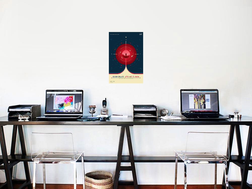 Atomic Clock Red