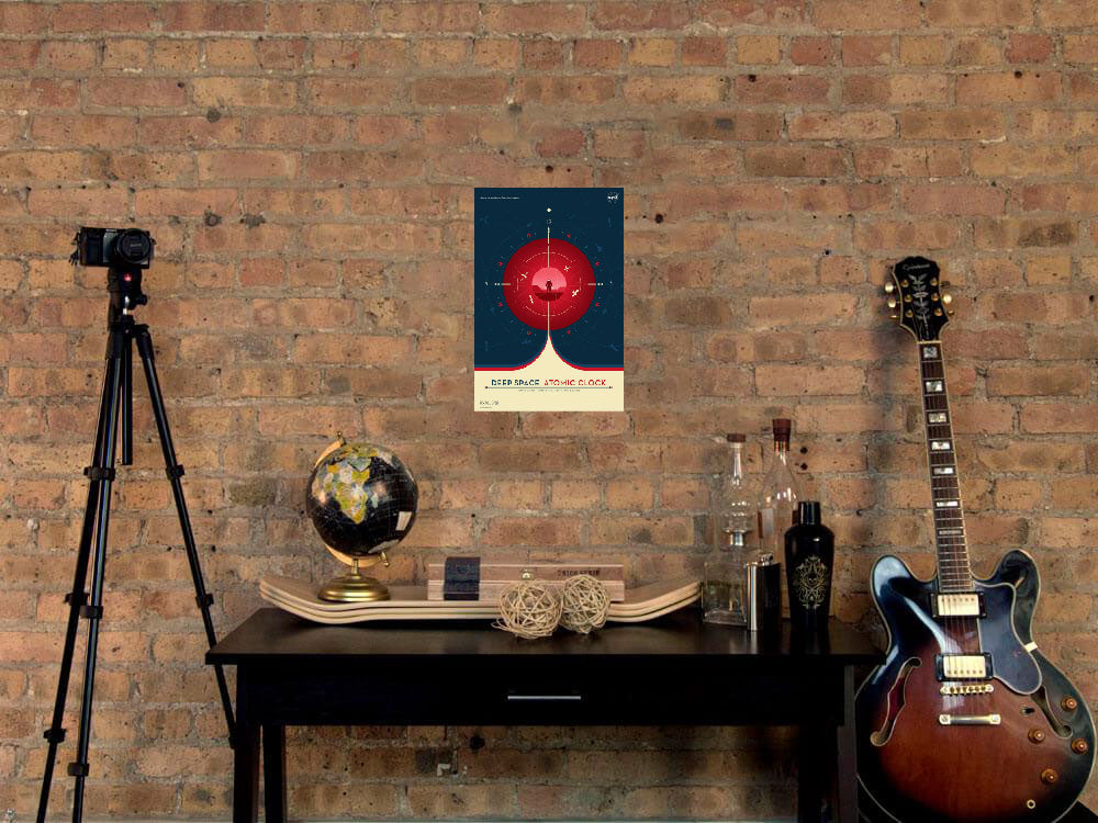 Atomic Clock Red