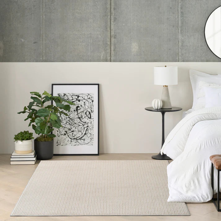 DKNY Atlantic Avenue AAV01 Beige Contemporary Machine Woven Rug