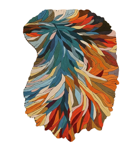 Restoration and Renovation - Unique Botanical Design Carpet