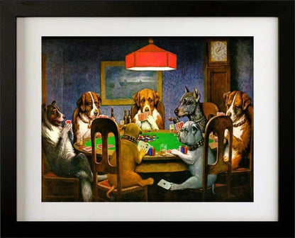 Modern Memory Design - Dogs Playing Poker