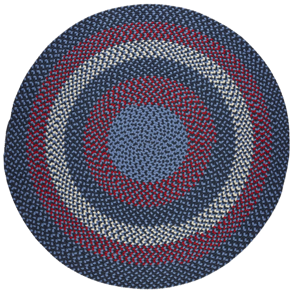RHODY RUG - Manhattan Area Rug - Round - Evening Sky