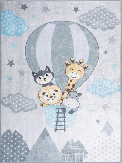 LaMaison - Cloud Balloon Kids Digital Carpet