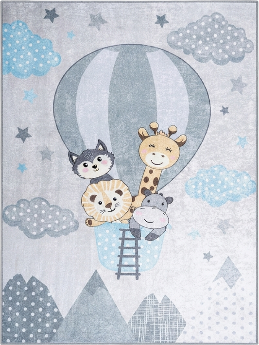 LaMaison - Cloud Balloon Kids Digital Carpet