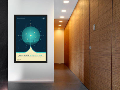 Atomic Clock Blue