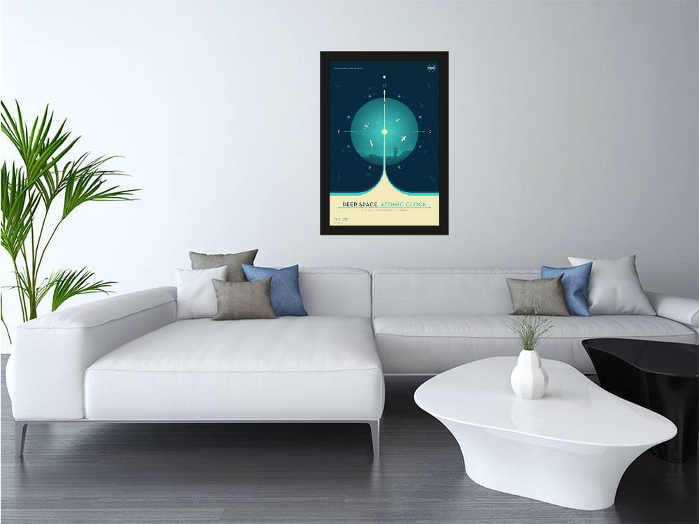 Atomic Clock Blue