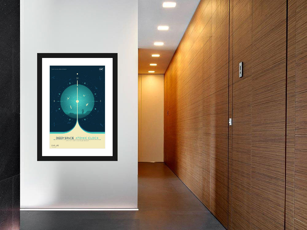 Atomic Clock Blue