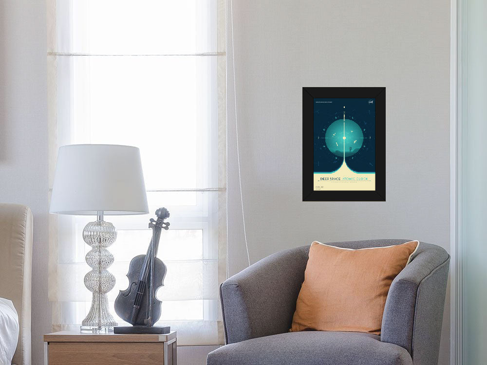 Atomic Clock Blue