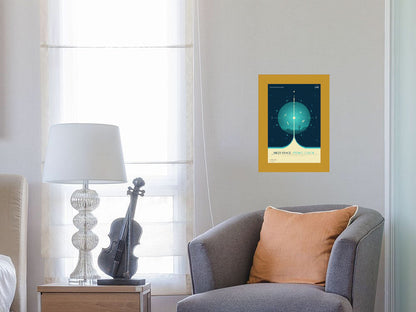 Atomic Clock Blue