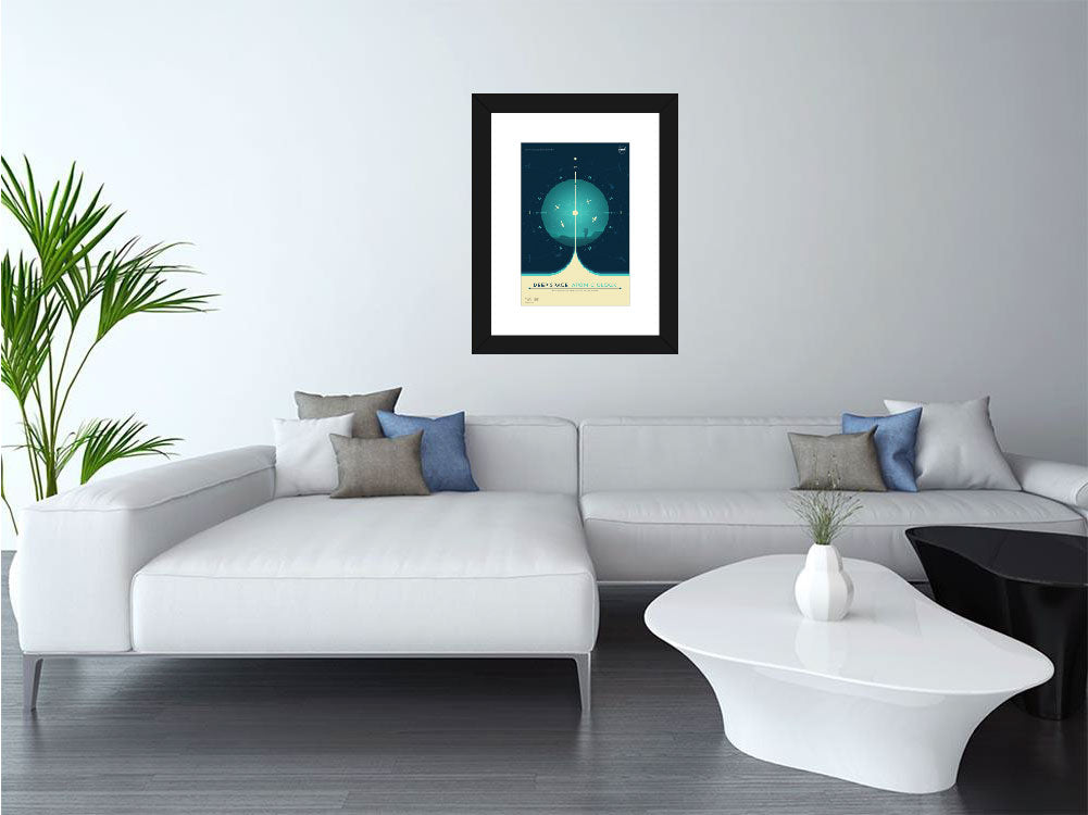 Atomic Clock Blue