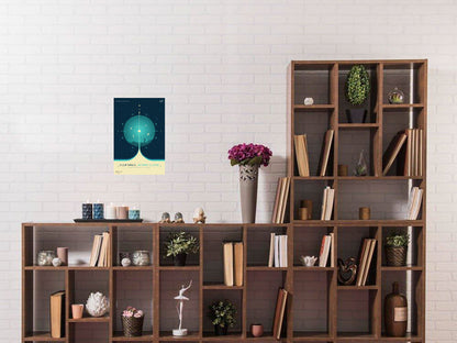 Atomic Clock Blue